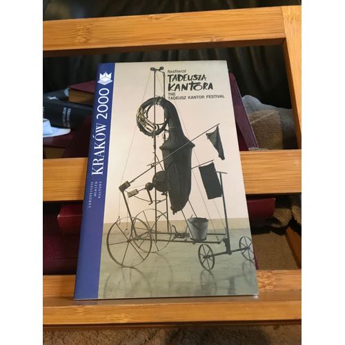 The Tadeusz Kantor Festival Plaquette Cracovie 2000 Polonais Anglais
