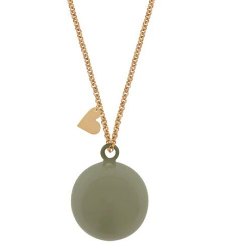 Collier Bola De Maternité Vert Olive