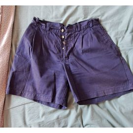 Short Femme Bleu Marine