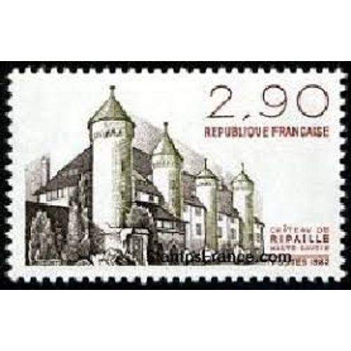 Château De Ripaille Année 1982 N° 2232 Yvert Et Tellier Luxe