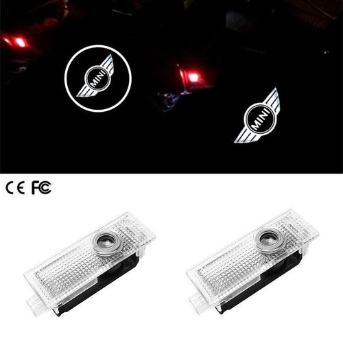 4 Pièces Feu De Bienvenue Pour Bmw Mini Mini Feu De Bienvenue Feu De Porte Feu De Projecteur Feu Laser Modification