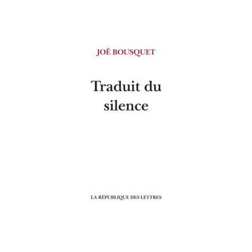 Traduit Du Silence
