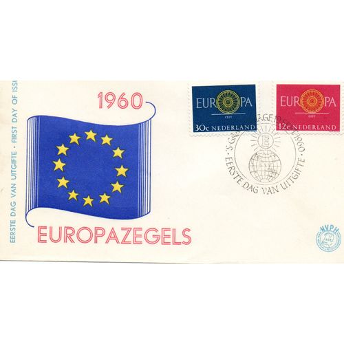 Pays-Bas Timbre Europa 1960 Fdc