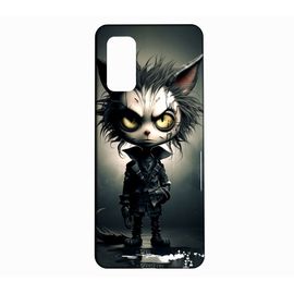 Coque Pour Oppo A96 5g / F21 Pro 5g Gothic Cat Style Tim Burton 10107