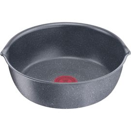 Ingenio Mineralis Green Poêle Ø 26 cm, en Aluminium 100% recyclé, pour gaz, Four et Induction, avec indicateur de Cuisson, poignée Amovible et Fond.[G594]