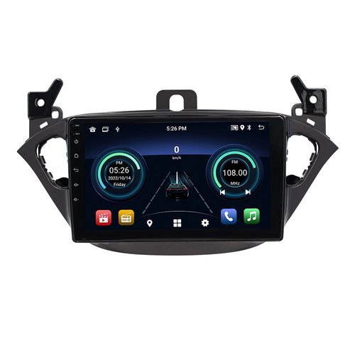 Autoradio Gearelec 9 Pouces Android Pour Opel Corsa 2015-2019 - Carplay, Gps, Bluetooth, Wifi - Noir