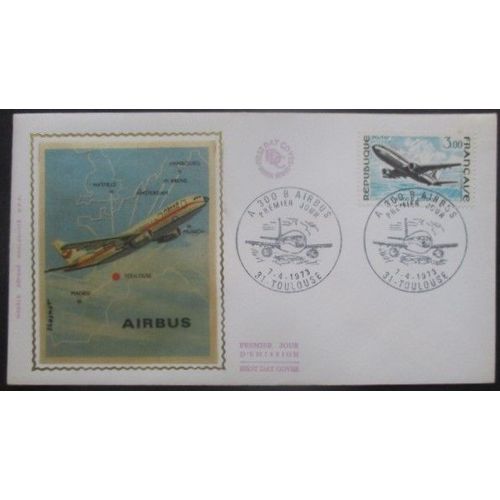 France Fdc Airbus A300 07-04-73 Toulouse