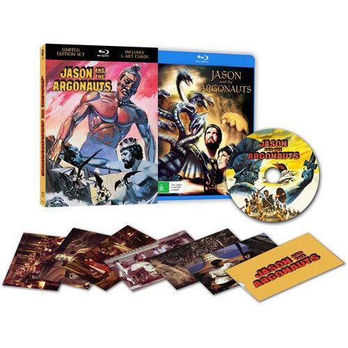 Jason And The Argonauts (Limited Edition With Lenticular Hardcase And Art Cards) [Blu-Ray] Ltd Ed, Lenticular Cover, Australia - Import