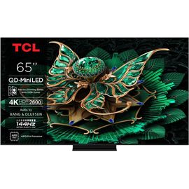 TV QD-Mini LED Pro Tcl 65C79K 165 cm 4K UHD 2025 Aluminium brossé