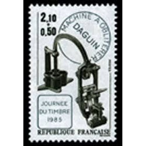 Journée Du Timbre : Machine À Oblitérer Année 1985 N° 2362 Yvert Et Tellier Luxe