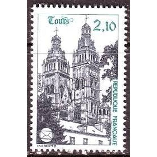 58ème Congrès National De La Fédération Des Stés Philatéliques Françaises À Tours Année 1985 N° 2370 Yvert Et Tellier Luxe