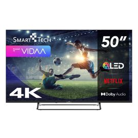 Smart Tech 50QV01V - 50" - TV QLED 4K UHD (126 cm) VIDAA TV 3xHDMI - 2xUSB - HDR 10 - Dolby Audio