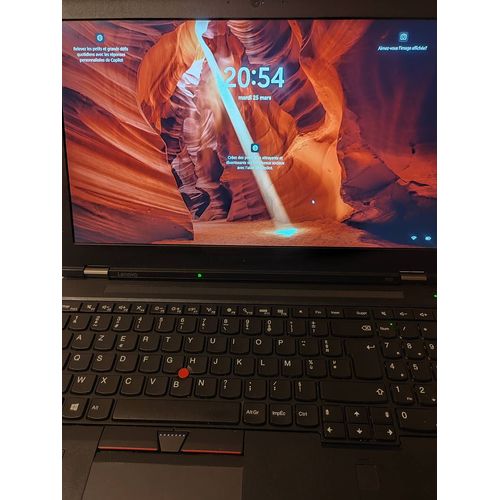 Lenovo Thinkpad P50 20EQ - 17" Intel Core i7-6820HQ - 2.7 Ghz - Ram 48 Go - SSD 650 Go