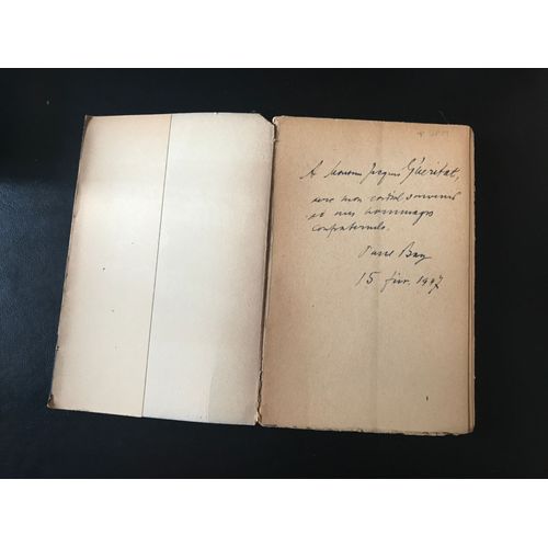 [Precieux Envoi Autographe Daté Et Signé] Paul Bay - Trop D Imagination - Souvenirs Psychologiques - Édition Originale Sur Papier Vélin Mat (No 92) - (Editions Asa - 1946)