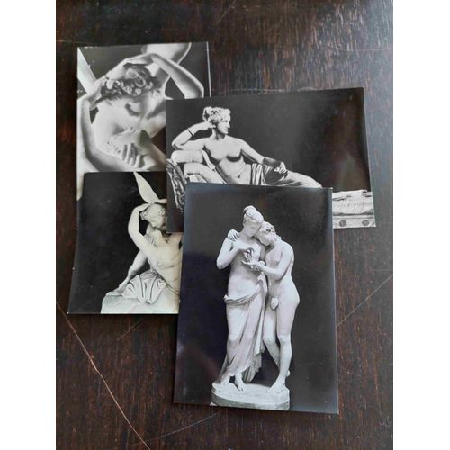 Lot De 4 Cartes Postales, Neuves, D'italie : Statues