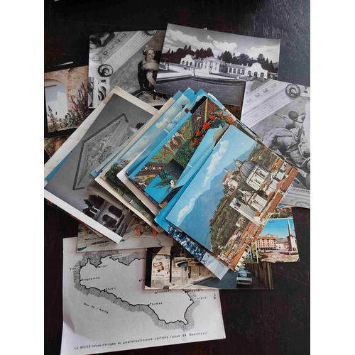 Lot De 52 Cartes Postales D'italie, Majorité Écrites Italia