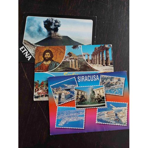 Lot De 42 Cartes Postales Anciennes, Écrites, D'italie / Italia