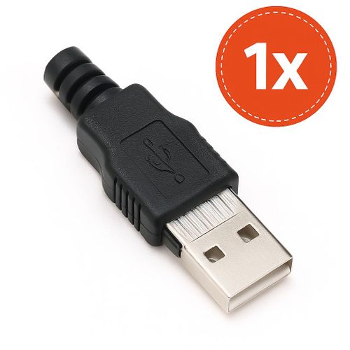 Connecteur USB 2.0 Mâle démontable Réparez ou créez vos câbles USB