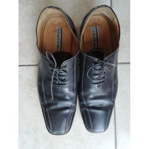 Chaussures En Cuir De Ville - Occasion Homme Taille 43.