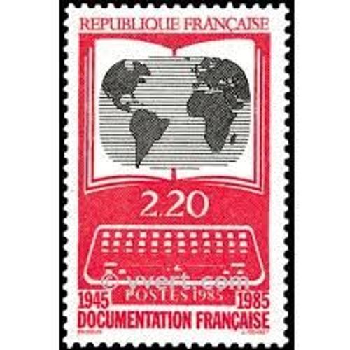 La Documentation Française Année 1985 N° 2391 Yvert Et Tellier Luxe