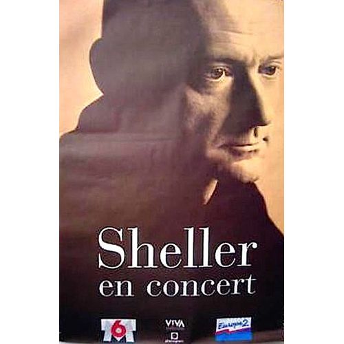 Affiche Originale Couleur 80x120 Cm William Sheller En Concert