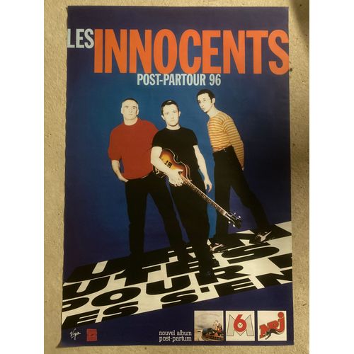 Affiche Originale Officielle 80x120 Cm Les Innocents "Post-Partour 96" - Jipé Nataf, Jean-Christophe Urbain...