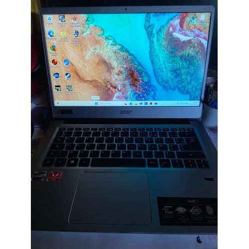 Acer Swift 3 SF314-41-R29P - 14" AMD Ryzen 3 3200U - 2.6 Ghz - Ram 8 Go - SSD 128 Go + DD 1 To