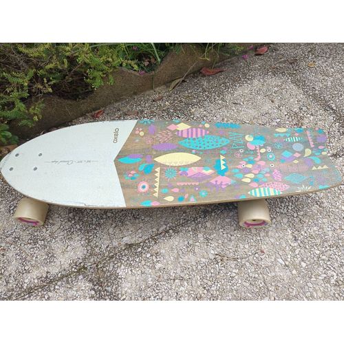 Skateboard Oxelo Adulte Multicolore