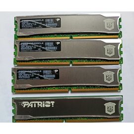 BARETTE MEMOIRE PATRIOT 16 GO DDR2 800 (4*4GO)