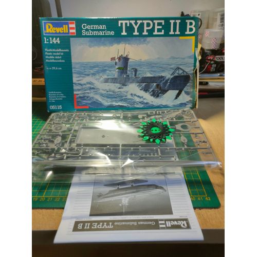 Maquette Sous-Marin Revell 1/144 : U-Boot Type Ii B-Revell