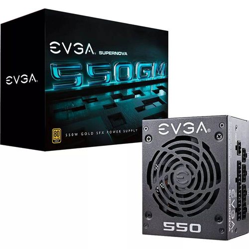 Alimentation EVGA SuperNOVA 550 GM - 550 Watts - 80+ Gold - Format SFX