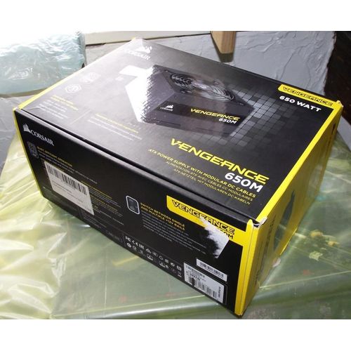 Alimentation Corsair vengeance 650M 80 plus Silver modulaire.