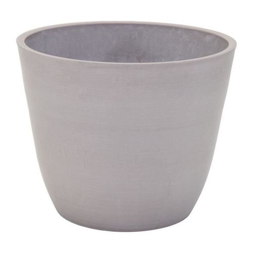 Pot de fleur - MEGA COLLECTIONS - Ecostone Egg - Ø 53 cm - H 40 cm - Taupe