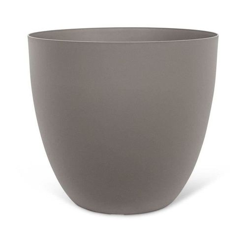 Pot de fleurs - GARDEN ID - Phoenix Taupe - 48 x 42 cm - 100% Recyclé et Recyclable - Résistant au Gel et UV - Pour Extérieur