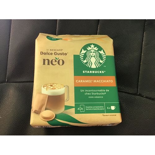 Disettes caramel machiatto pour machine dolce gusto neo