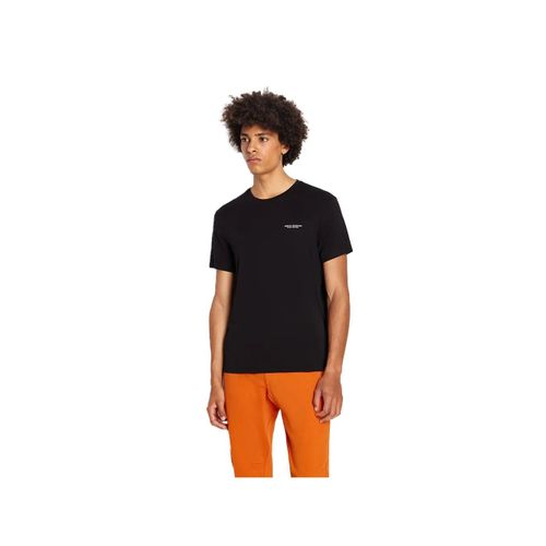 T Shirt Armani Exchange Mini Logo Homme Noir