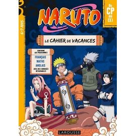 Naruto Le Cahier De Vacances Du Cp Au Ce1