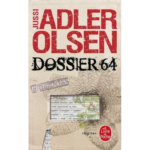 Les Enquêtes Du Département V - Tome 4 - Dossier 64