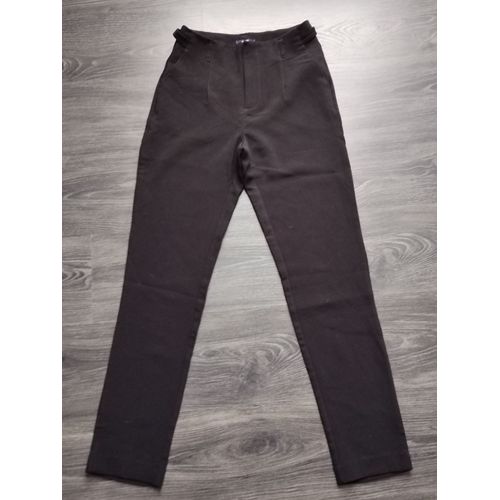 Pantalon Noir Droit 34 Xs Kiabi Neuf