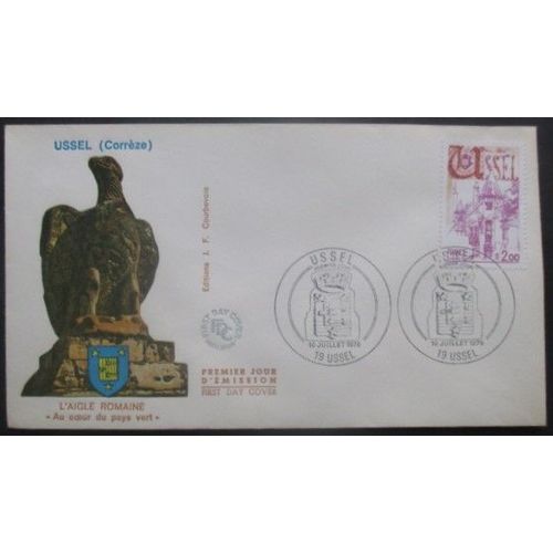France Fdc Ussel 10-07-76 Ussel