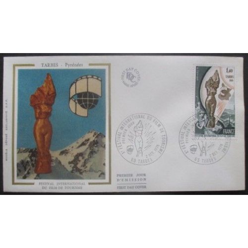 France Fdc Festival Du Film De Tourisme 02-10-76 Tarbes