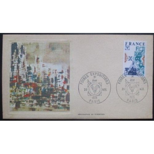 France Fdc Foires Expositions 10-11-76 Paris