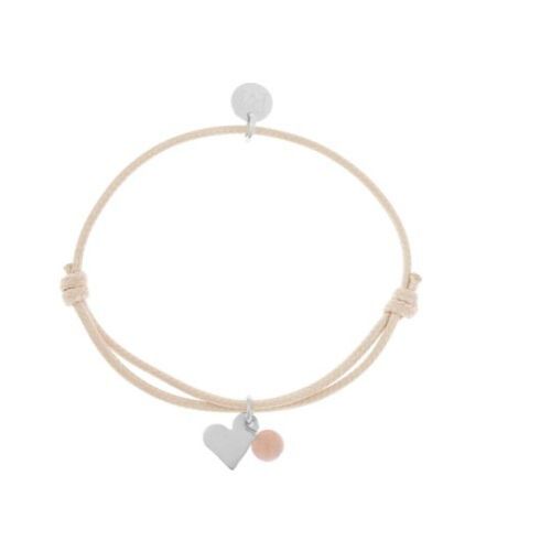 Bracelet De Maternité Doré Avec Coeur Proudmama
