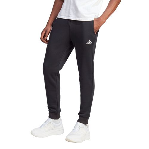 Pantalon Essentials Fleece Tapered Cuffed Noir - Ib4023 - M