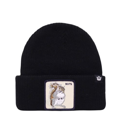 Bonnet Black Squirrel Noir - 107-1930-Blk - Misura Unica