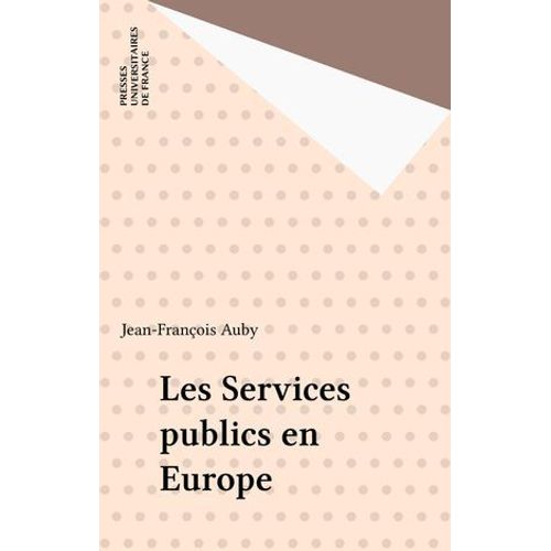 Les Services Publics En Europe