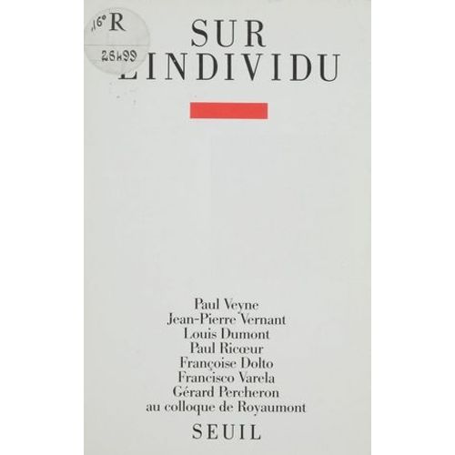 Sur L'individu