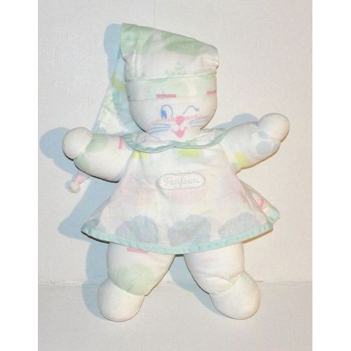 Doudou Poupée De Chiffon Chat Fanfoun