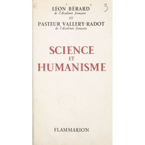 Science Et Humanisme
