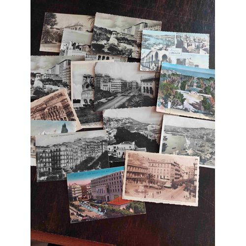 Lot De 15 Cartes Postales Anciennes D'algérie, Majorité Écrites, 8 Timbrées